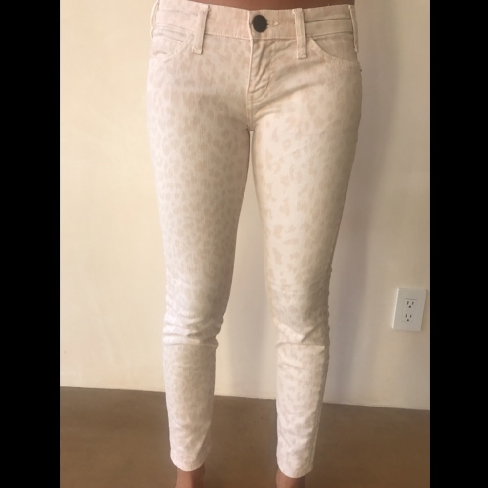 Current/Elliot Cheetah Jeans