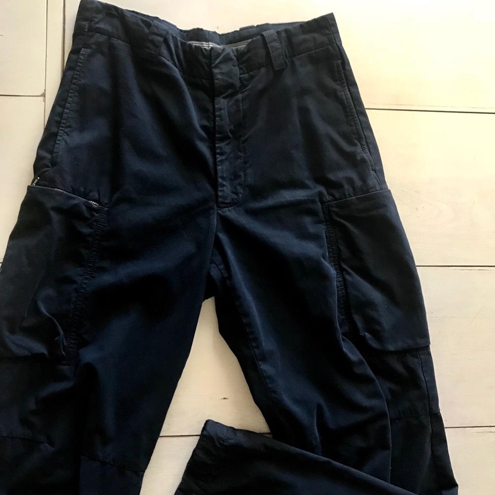 GIORGIO ARMANI MENS  BLUE CARGO PANT 30
