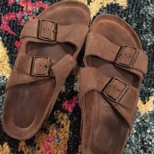 Birkenstock Arizona Taupe suede 8