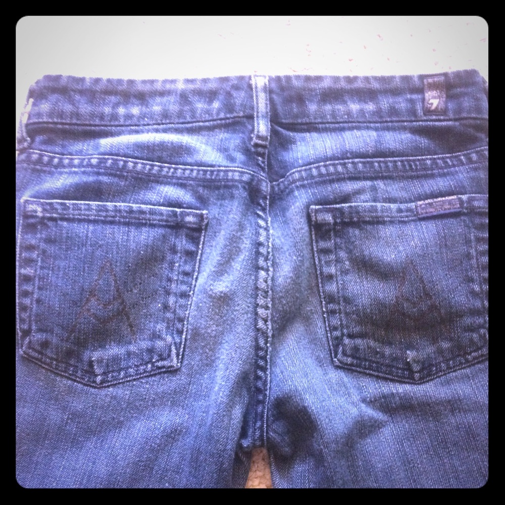 "A" Pocket 7 for All Mankind Denim Jeans