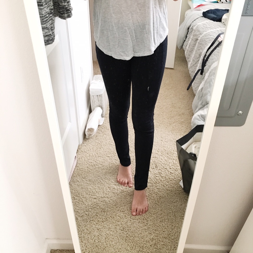 navy blue legging