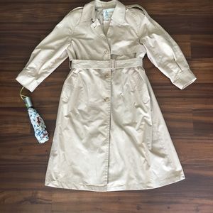 Vintage London Fog Khaki Rain Jacket