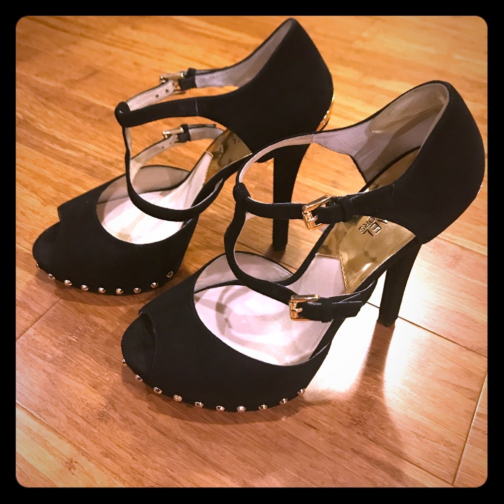 Worn once! Michael Kors HOT heels!