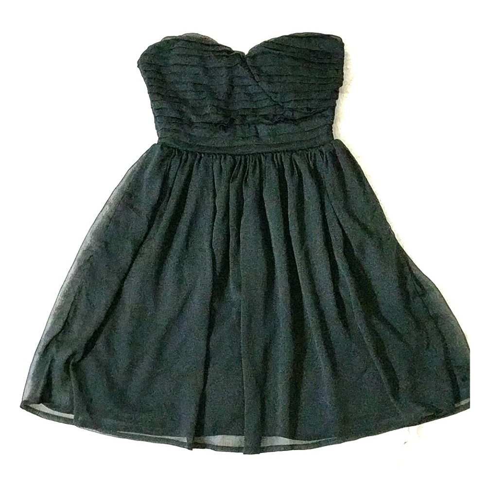 Strapless Black Dress