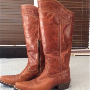 Women's Ariat Sahara Boots Maple Sugar #10012893