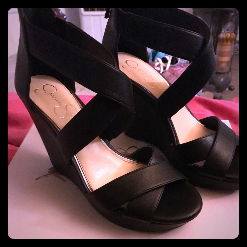 Jessica Simpson Wedges Size 9