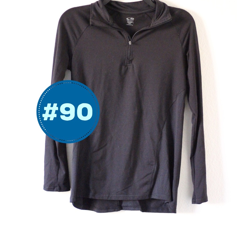 Champion 1/2 Zip Pullover Athletic Running Jacket