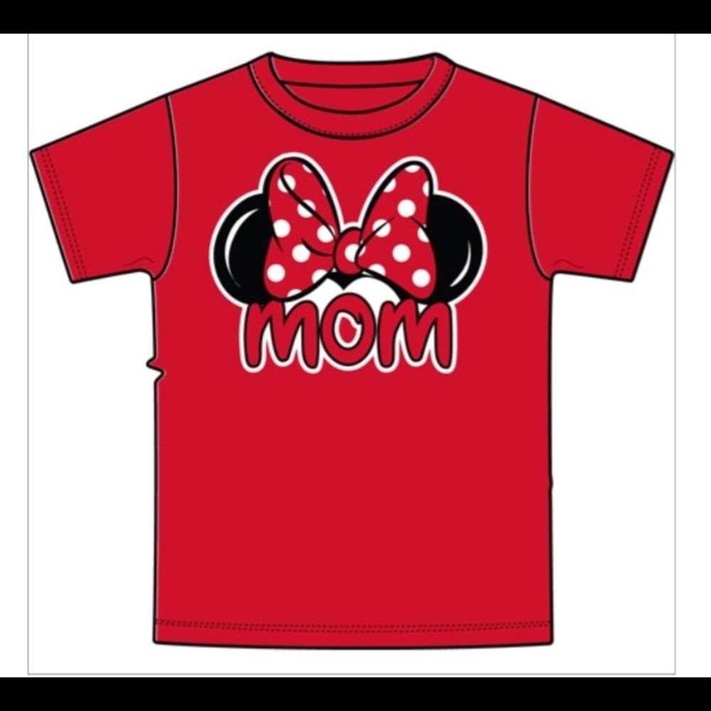 Disney Minnie Mouse mom fan tshirt