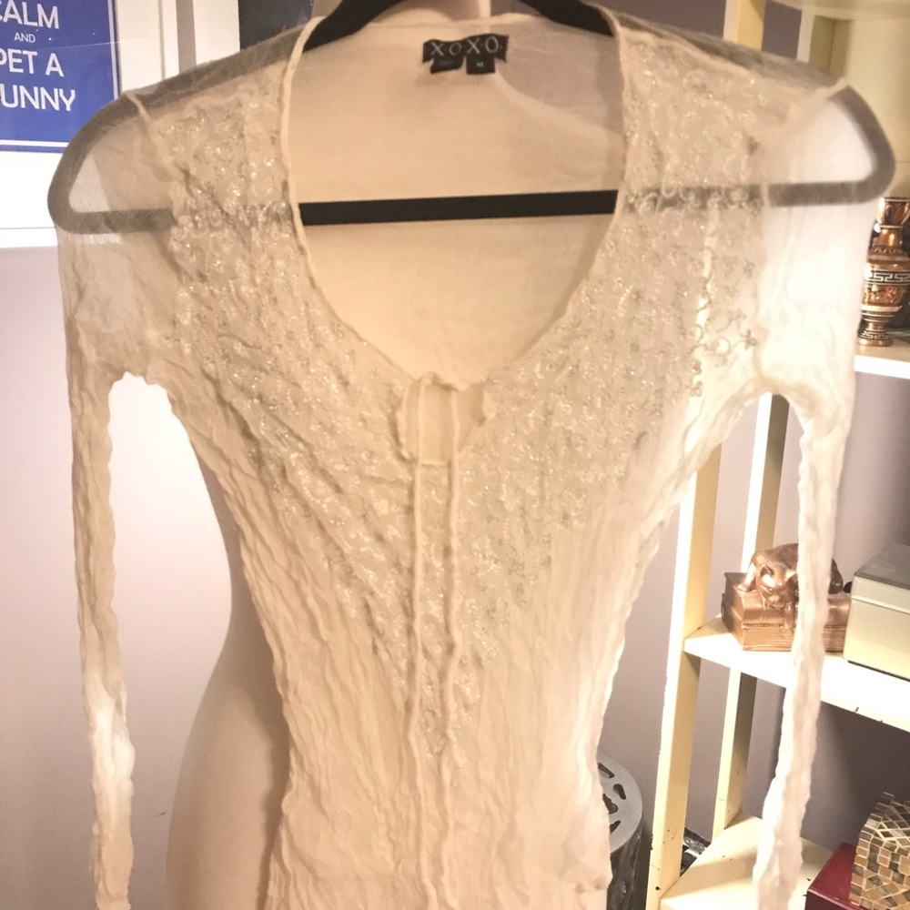 Xoxo Sheer Top