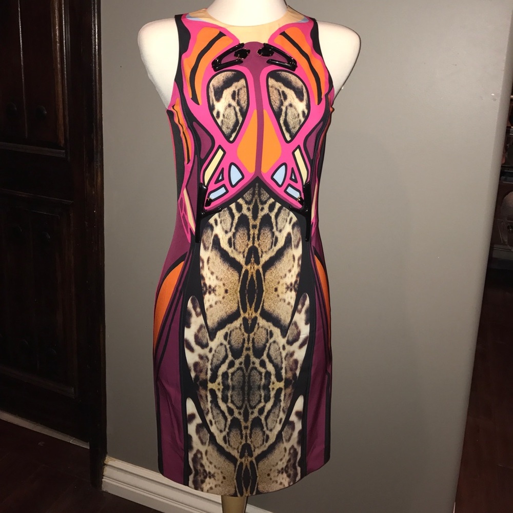 Fitted knee length dress
