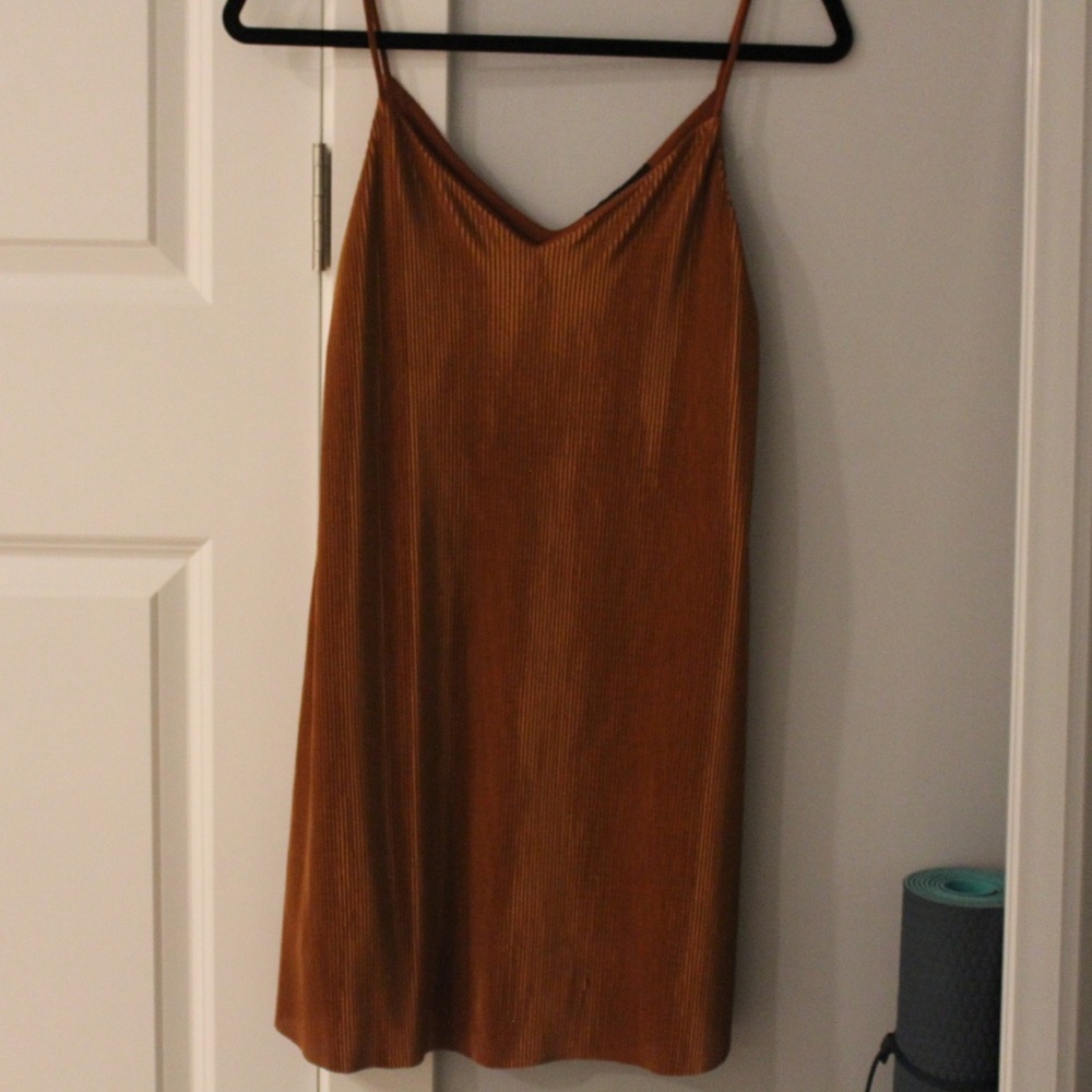 Burnt orange FALL DRESS