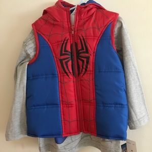 Brand New Spider-Man 2-piece set