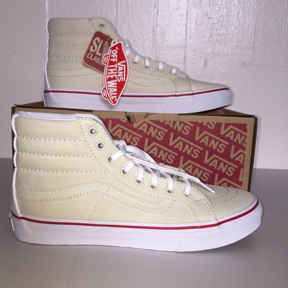 Vans Shoes - NWT Vans UA SK8-Hi Slim Leather Canvas
