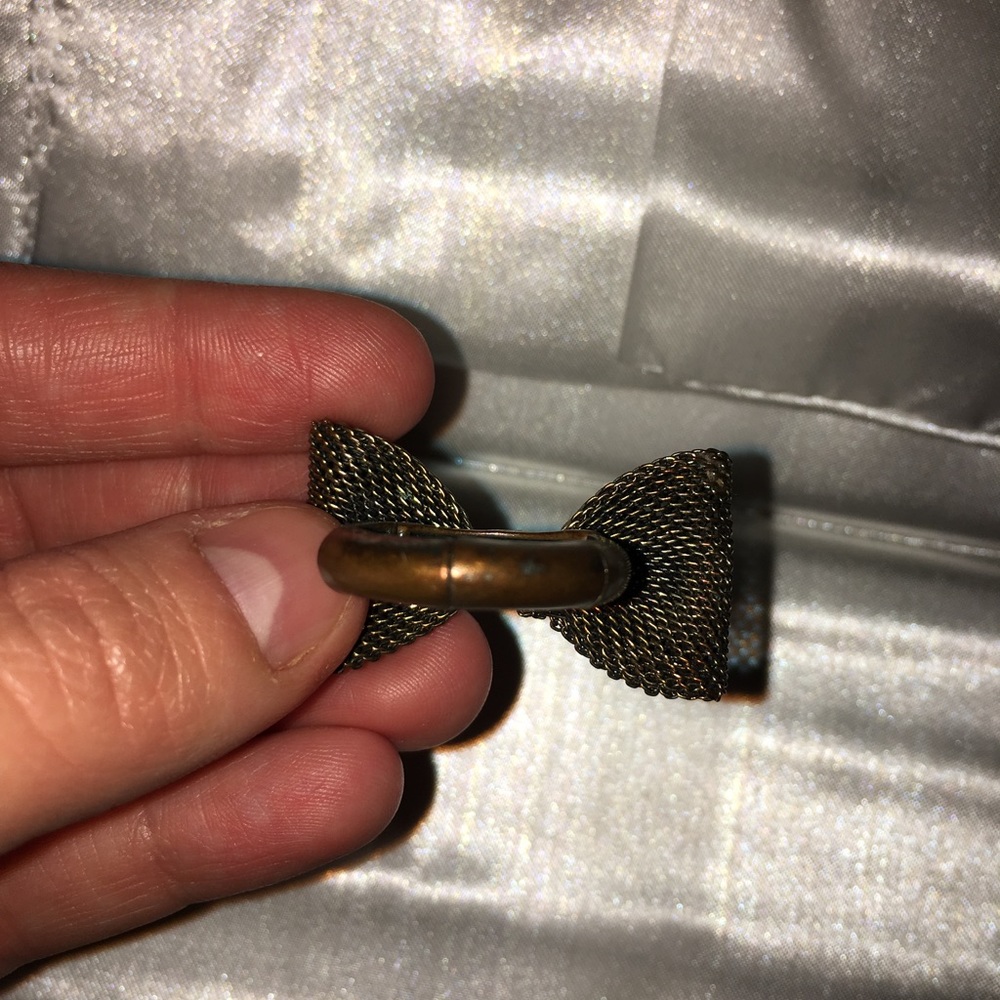 Bronze Mesh bow ring - Picture 6 of 6