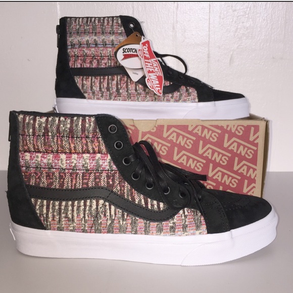 Vans Shoes - 🔥SALE🔥 NWT Vans SK8-Hi Reissue Zip Top Woven
