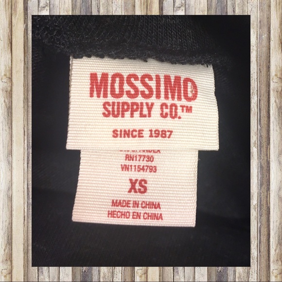 NWT 🎯Mossimo Supply CO.🎯 Ebony sweatpants  XS - Picture 2 of 4