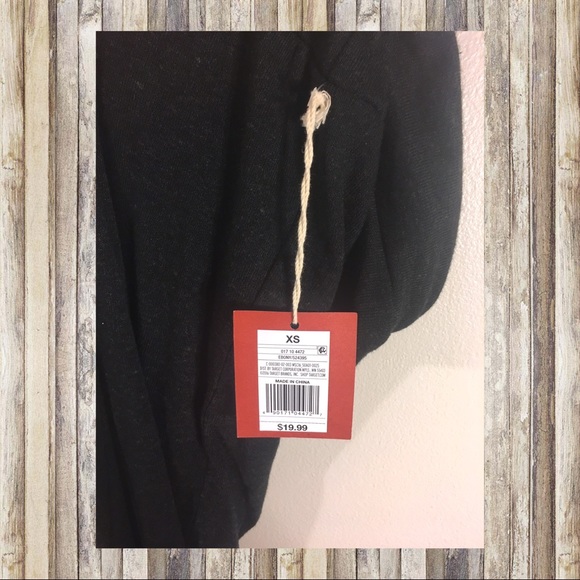NWT 🎯Mossimo Supply CO.🎯 Ebony sweatpants  XS - Picture 4 of 4