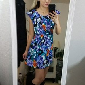 Summer Floral Mini Dress