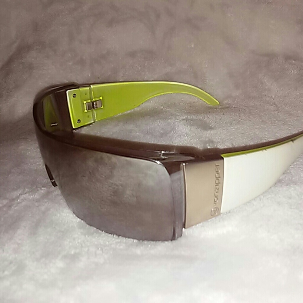 VINTAGE RARE VON ZIPPER MANIA SHIELD SUNGLASSES