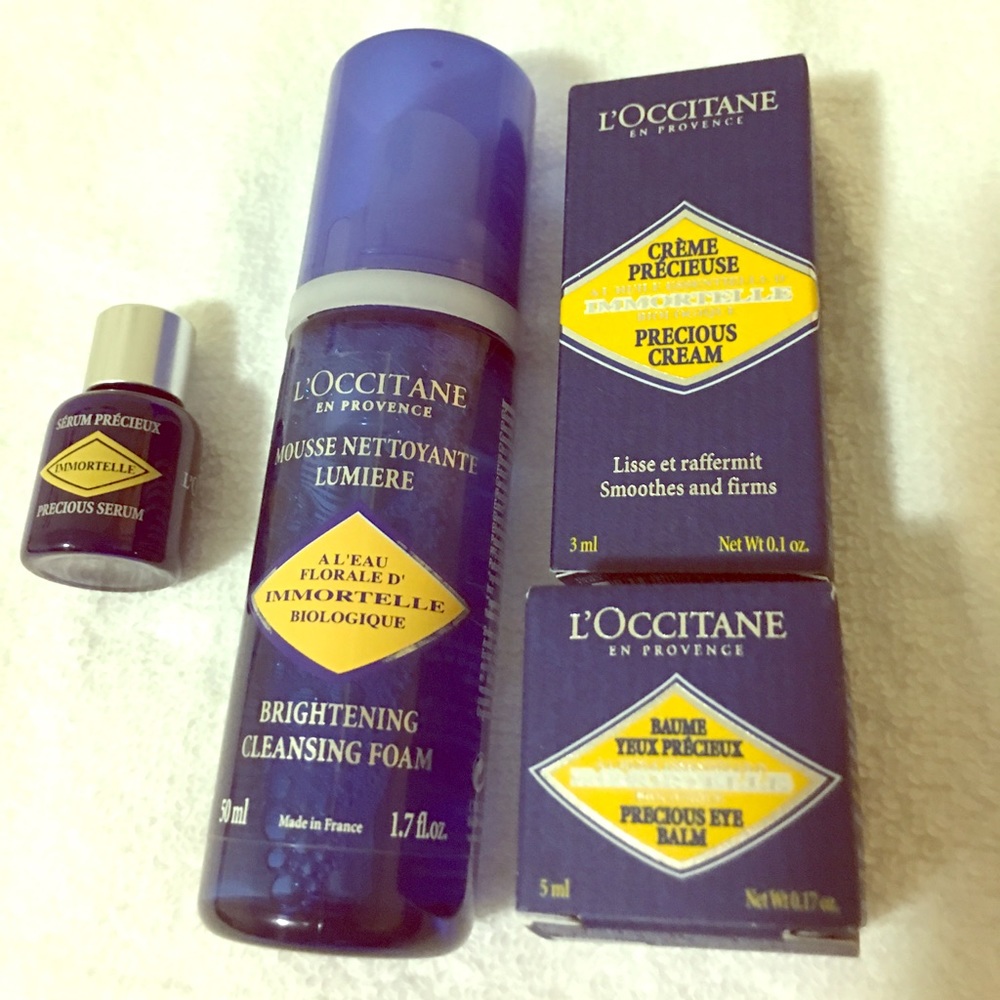 L'occitane brightening set