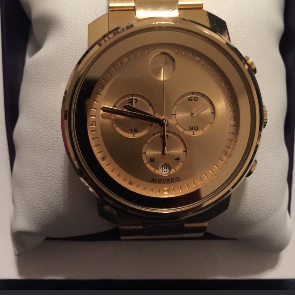 Men's Movado Bold Gold Watch