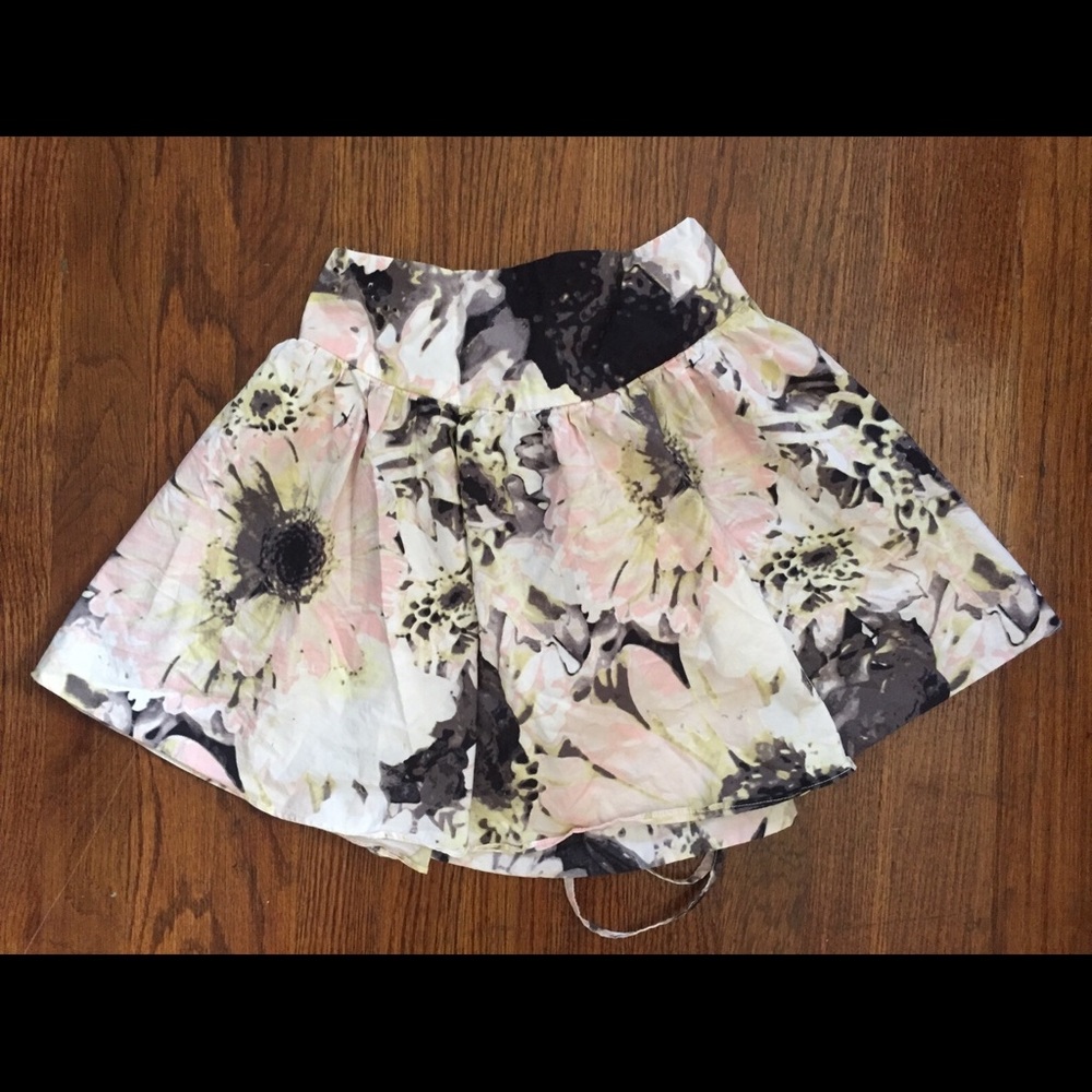 Kimchi Blue floral print skirt
