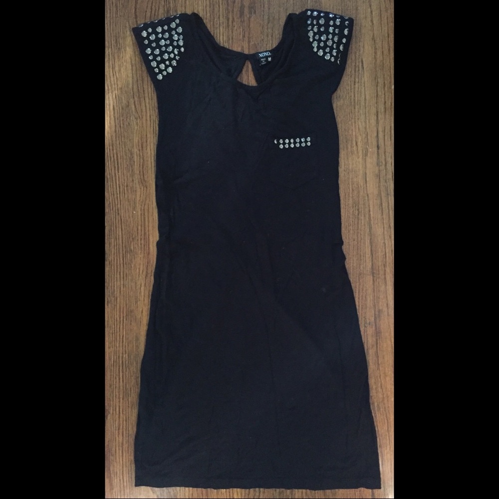 Xoxo Black studded dress
