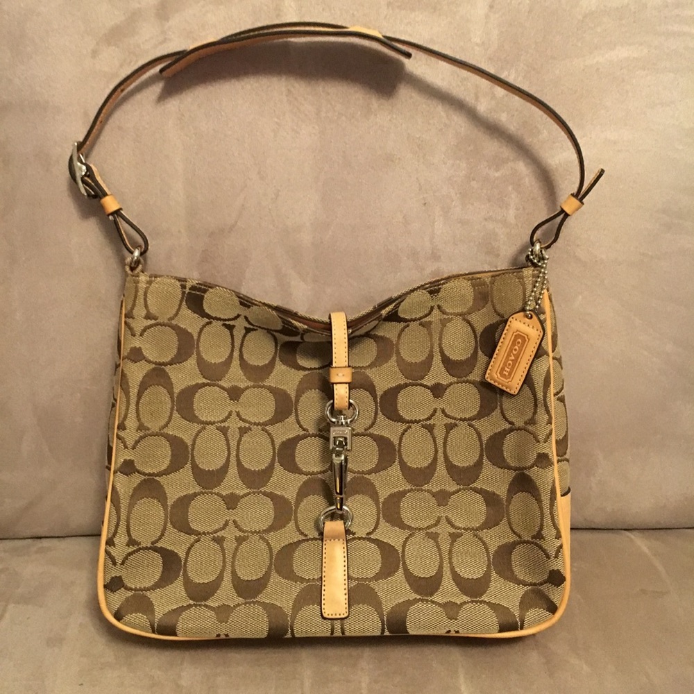 Coach bag tan