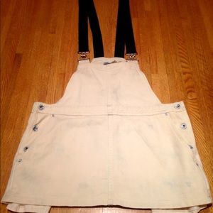 Free people overall skirt