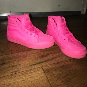 hot pink vans