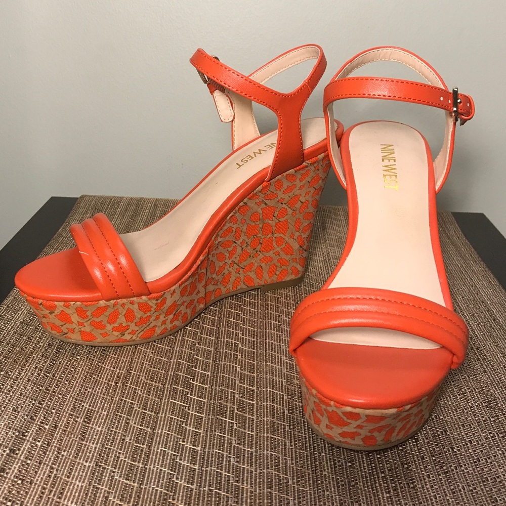 Nine West Floral Girlie Girl Wedge