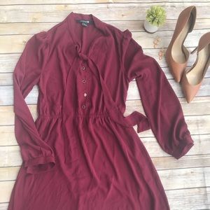 Perfect Burgundy Dress 🎈