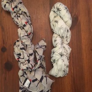 New Listing! Bundle of 2 Scarves! Never Worn