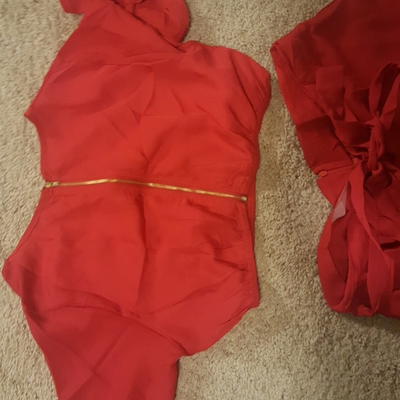 2 piece red capri set - Picture 3 of 3