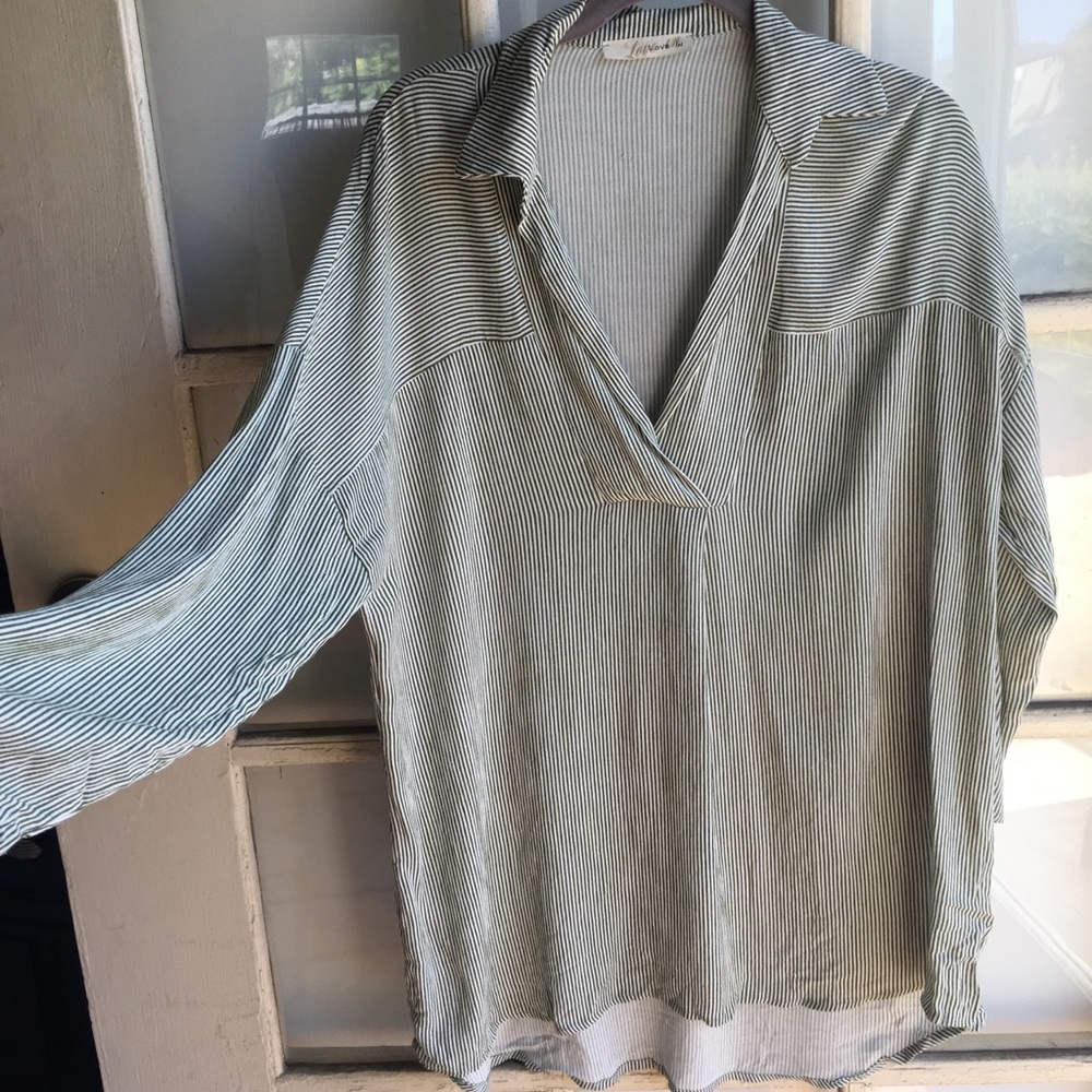 Long casual blouse