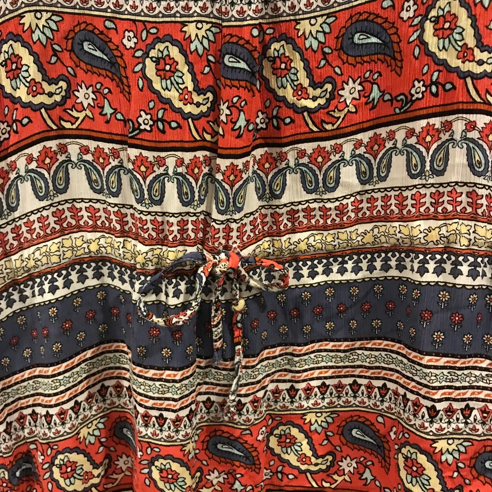 ✨ Chelsea & Violet | Boho printed dress Sz L - Picture 4 of 7