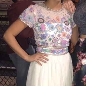 Sherri Hill long two piece prom/ homecoming dress