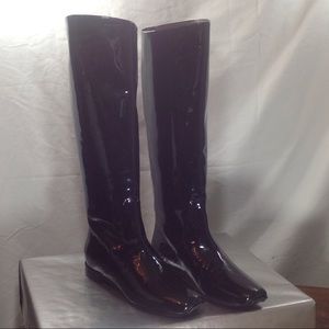 Bottega Veneta glossy leather boot