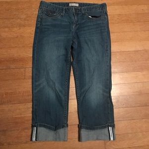 Banana Republic Capri jeans.