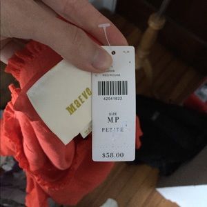 Anthropologie Tops - Anthropologie Maeve Ruffle Top M Petite Anthropologie Tops - Anthropologie Maeve Ruffle Top M Petite