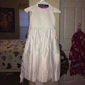 SOLD Girls white Dress
