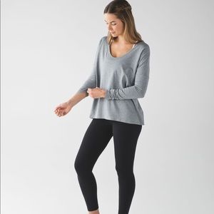 Lululemon flip your dog ls
