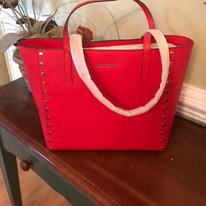 Michael Kors large Rivington stud tote
