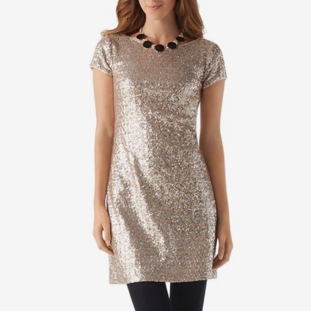 White House Black Market Sequin Dress