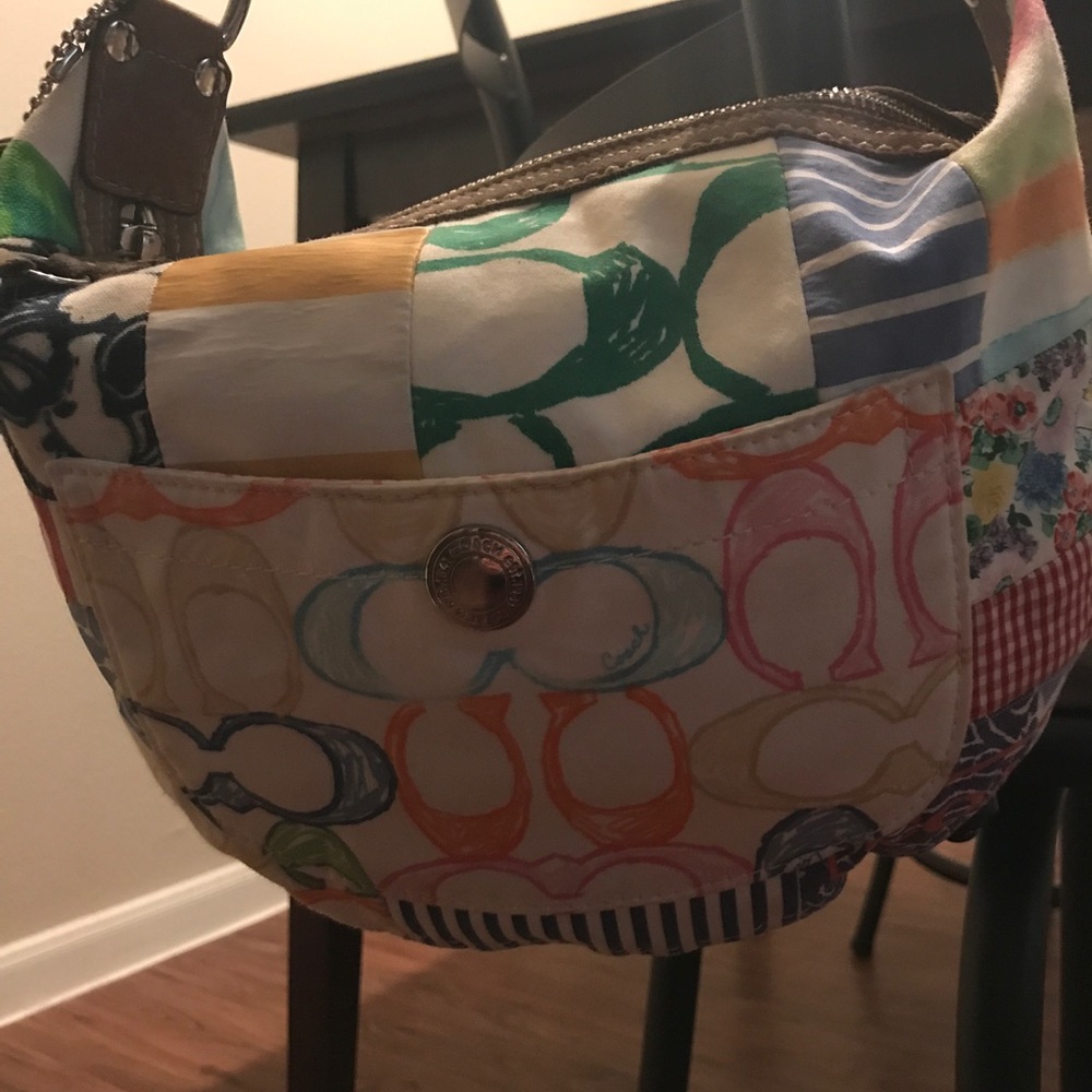 Coach patchworks purse
