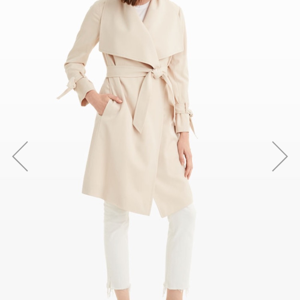 Club Monaco Ellayne Trench Coat