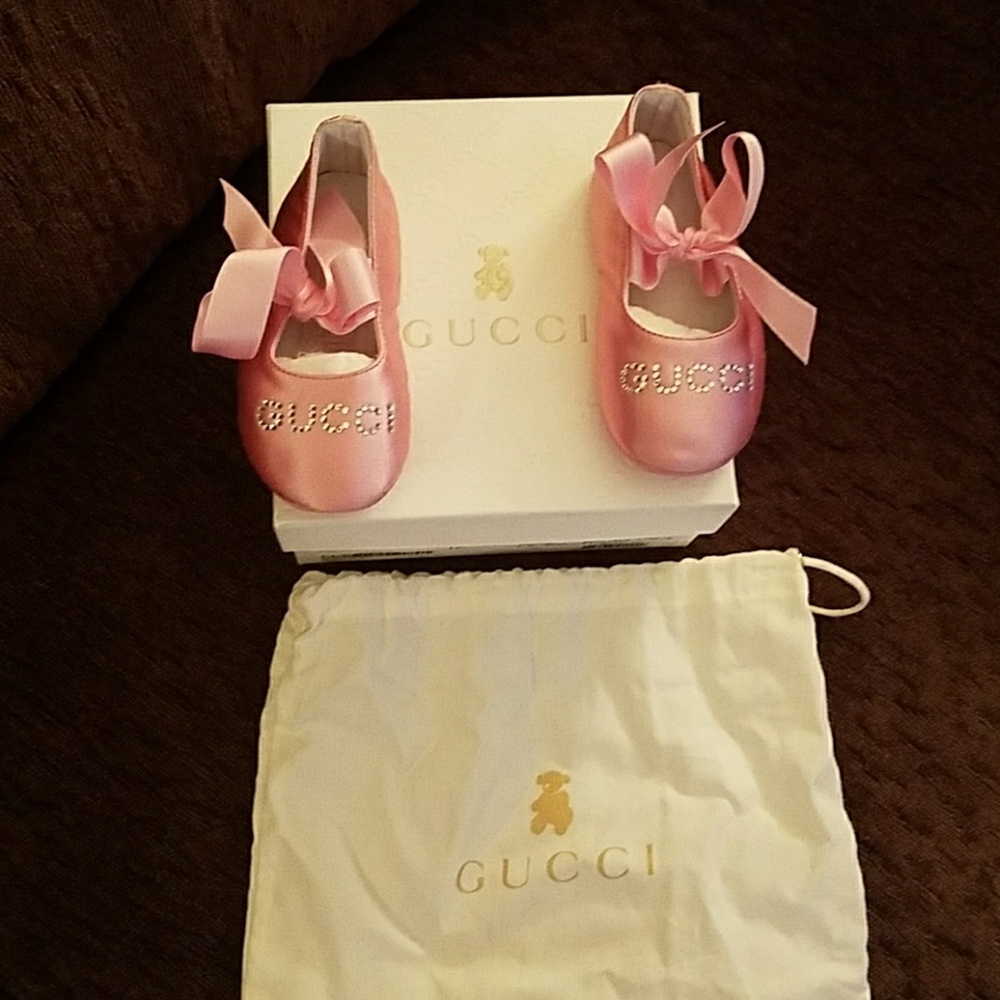 Brand new baby gucci shoes