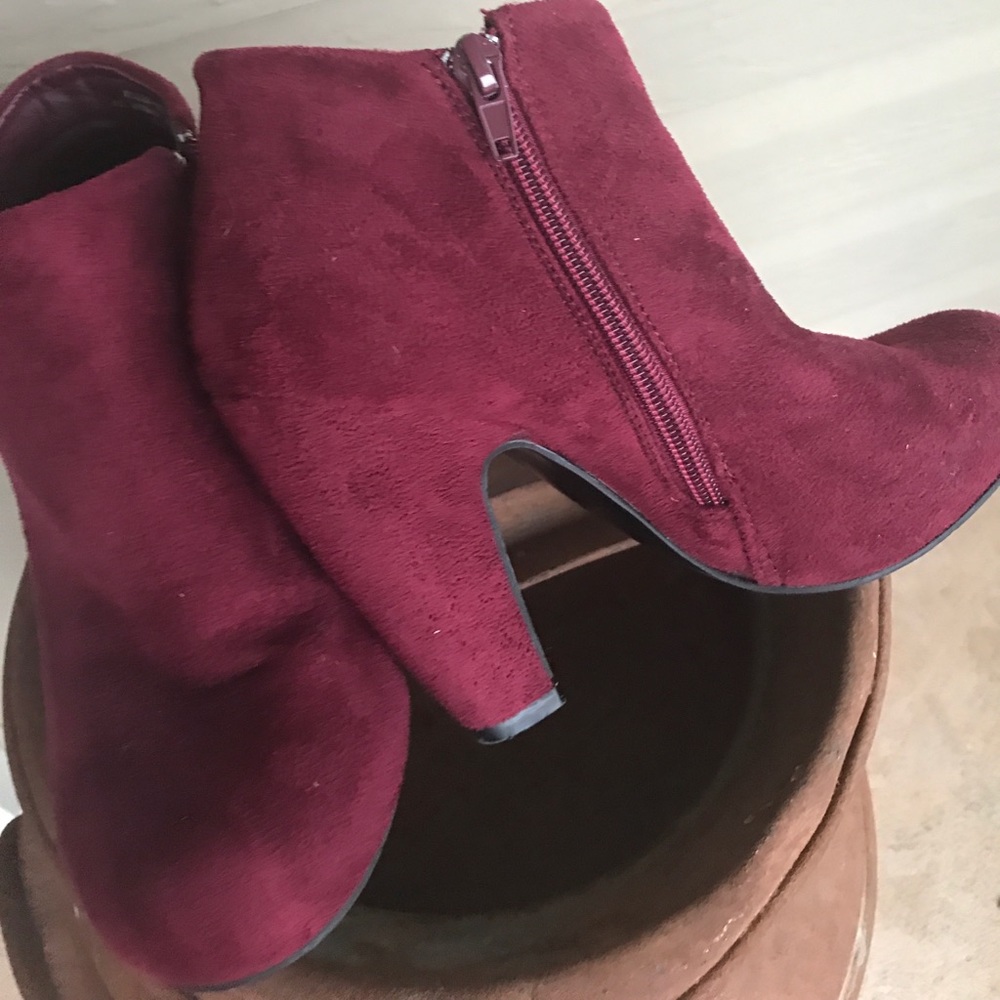 Ankle booties!  Great condition
