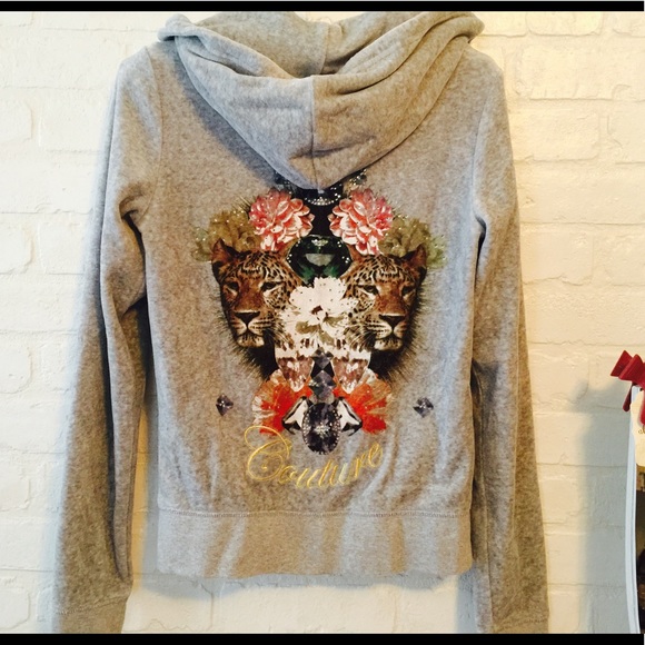 Juicy Couture Tops - Juicy Couture jungle hoodie