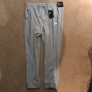 Nike Grey Jogger Sweatpants NWT